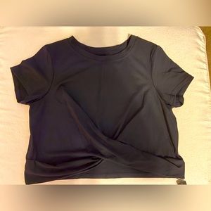 Savvi Black Crop Top